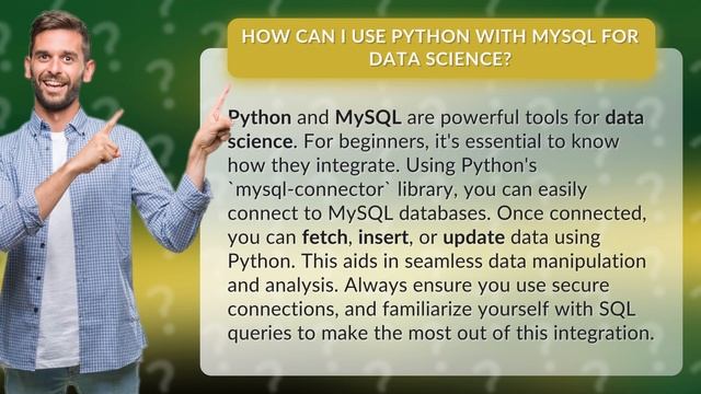 How Can I Use Python with MySQL for Data Science? смотреть онлайн