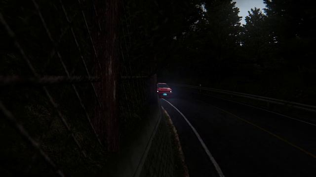 ASSETTO CORSA / Mt. Akina downhill / Nissan skyline GTR R33 (S3 WANGAN) смотреть онлайн