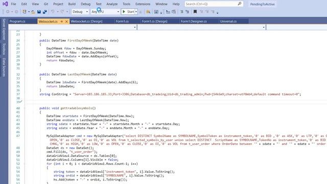 How to connect zerodha websocket in c# | Websocket in c# | Windows form application Kite Websocket смотреть онлайн