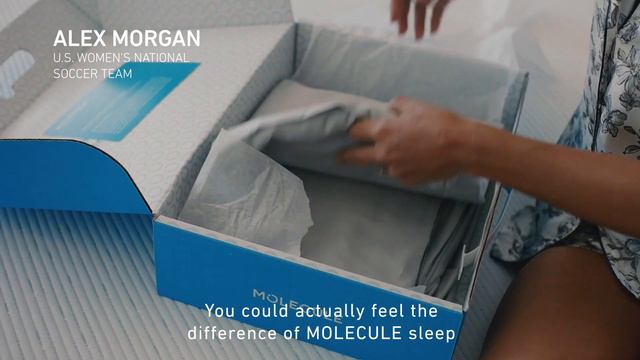 Sleep Like Alex Morgan - Get a MOLECULE Mattress смотреть онлайн