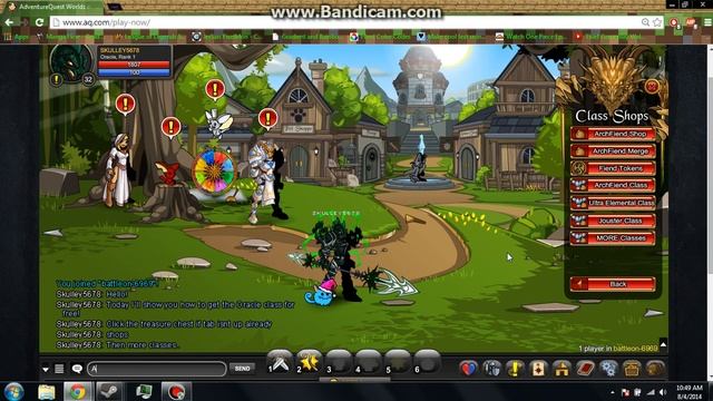 AQWorlds: Oracle Class for Free! смотреть онлайн
