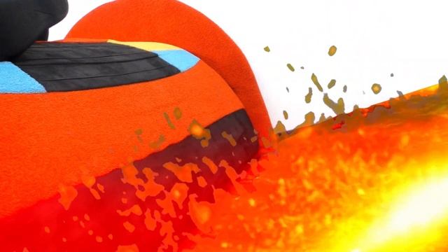 Пол это лава. Пылесос атакует лаву. Лаву засосало в пылесос! The floor is lava. видео для детей смотреть онлайн