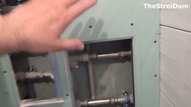 █ КАК ЗАКРЫТЬ ТРУБЫ В ТУАЛЕТЕ / Короб в туалете / restroom смотреть онлайн