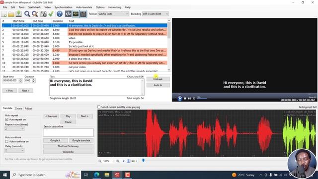 Subtitle Edit 3.6.8 is Officially Out - New Features (Open AI's Whisper Speech Recognition) смотреть онлайн