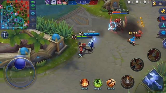 Mobile Legends: Bang Bang - Gameplay Walkthrough Part 8 - Ranked (iOS, Android) смотреть онлайн