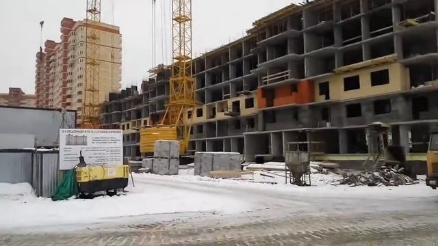 Корпус 45. От 29.02.16. Ход строительства Лукино Варино смотреть онлайн