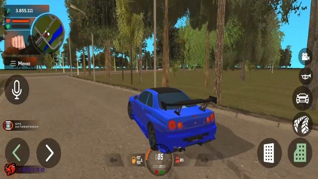 ?SKYLINE GT-R R34! ЛЕГЕНДА SPORT+ НА БЛЕК РАША BLACK RUSSIA RP (CRMP MOBILE) смотреть онлайн