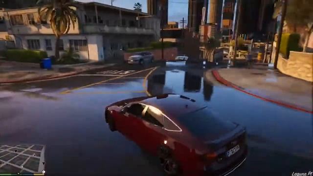 GTA 5 Ultra Realistic Graphics 4K Mods Audi A7 смотреть онлайн