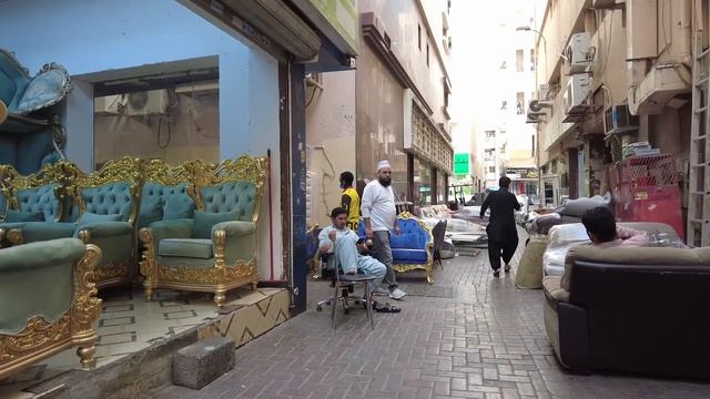 Deira Dubai Street Walk | Where To Buy Used Household Goods In Dubai смотреть онлайн