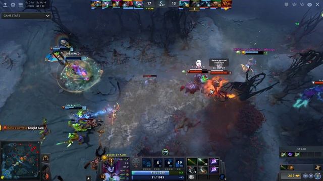 Babyknight plays Queen of Pain Dota 2 Full Game смотреть онлайн