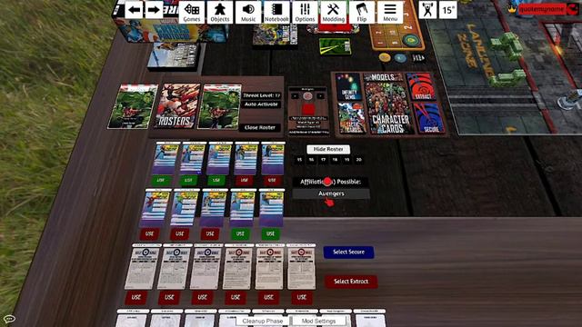 Table Top Simulator Marvel Crisis Protocol Roster Creation Tool Tutorial смотреть онлайн
