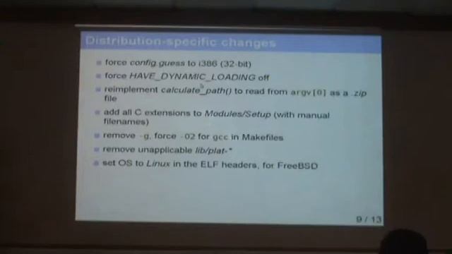 Precompiling and deploying Python to any Linux, Mac OS X or FreeBSD system смотреть онлайн