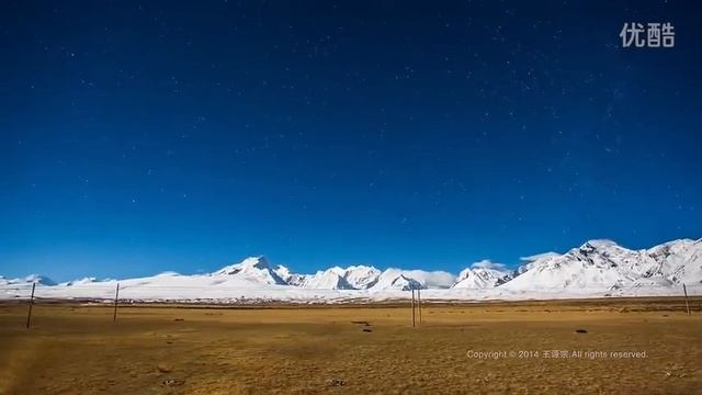 Tibet Stars Sky. Звездное небо Тибета. смотреть онлайн