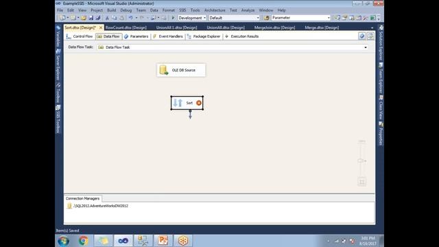 SORT TRANSFORMATION IN SSIS смотреть онлайн