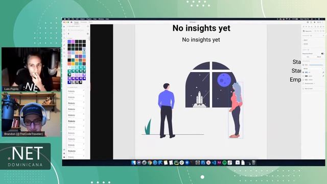 Mobile App Redesign For Developers Part 8 - Star Tracker Mockup Session смотреть онлайн