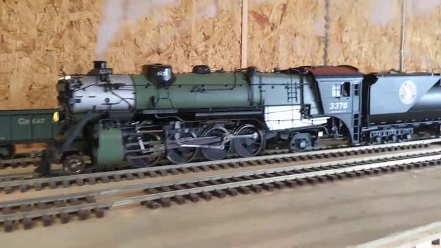 O scale 2 rail Great Northern 0-8 2-8-2 (2) смотреть онлайн