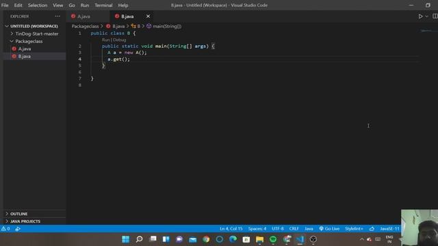 Access Modifiers in java | Java Placement Course With Data Structures and algorithms. смотреть онлайн