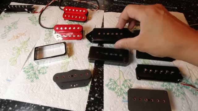 Humbucker Sized P90 Vs P90 Comparison