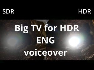 Why you need a big TV for HDR. 85» vs 65». ENG voiceover