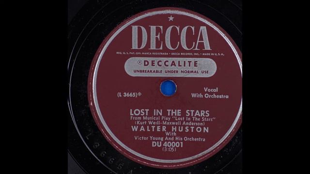 Walter Huston - Lost In The Stars (1945) смотреть онлайн