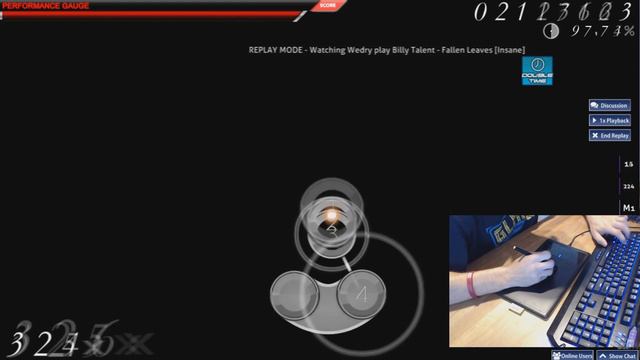 Osu! - Billy Talent - Fallen Leaves [Insane][DT] - 98,04% смотреть онлайн