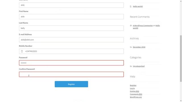 OTP Verification for Ultimate Member Registration Form using miniOrange OTP Verification Plugin смотреть онлайн