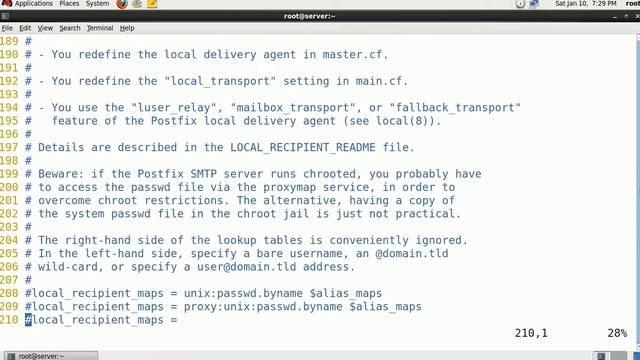 Configuring Postfix to send mail смотреть онлайн