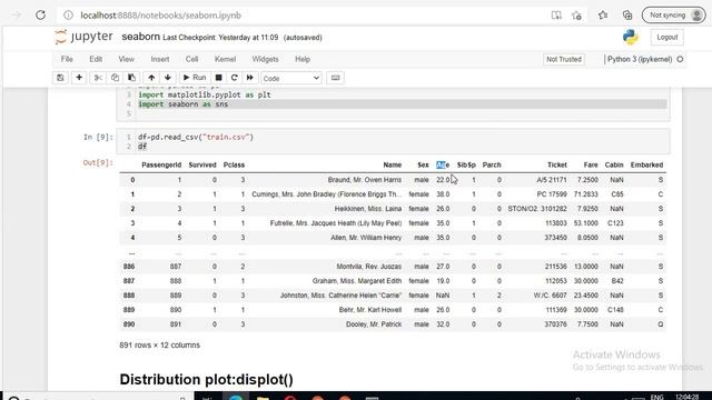 Python Seaborn histogram using displot : Part 1 смотреть онлайн