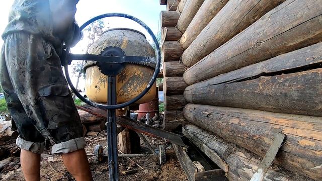 Подъём дома. Реставрация старого деревенского дома. смотреть онлайн