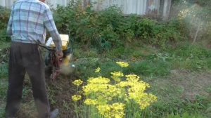 Обзор мотоблока времен СССР МБ-1 в реальной работе