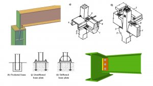 Жесткие и шарнирные узлы в строительных конструкциях
