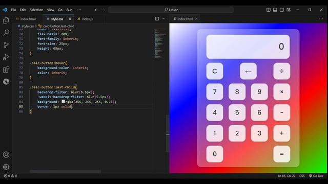 Делаю калькулятор на HTML | Без голоса | ASMR смотреть онлайн