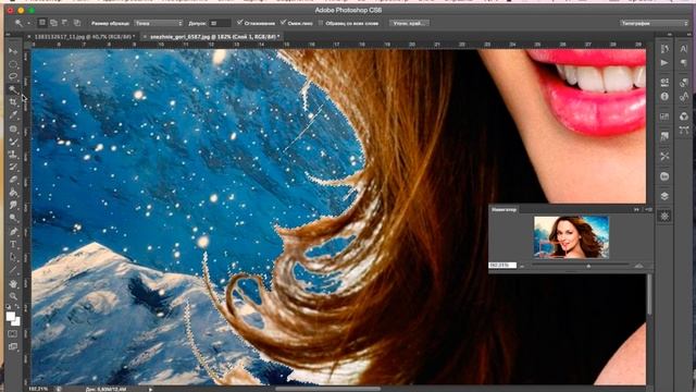 коммерческая обработка фотографии в фотошопе CS6 смотреть онлайн