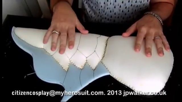 my hero suit - making the chest out of foam and latex (citizencosplay) смотреть онлайн