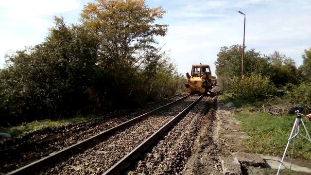 Zastorni plug ZGOP-a Novi Sad u stajalištu Donji Titel / Titel, 07. 10. 2022. смотреть онлайн