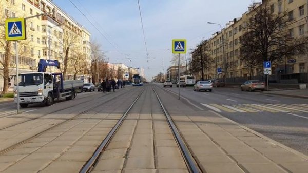 Москва Трамвай Маршрут 46