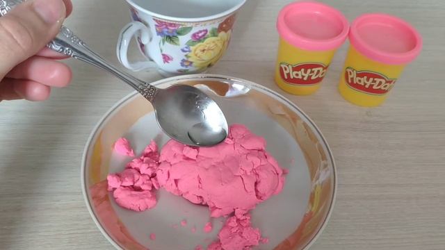 Как размягчить подсохший пластилин Play-Doh. смотреть онлайн