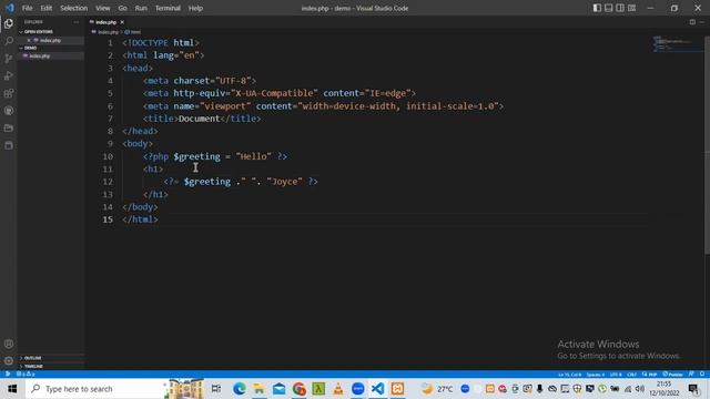 PHP VARIABLES смотреть онлайн