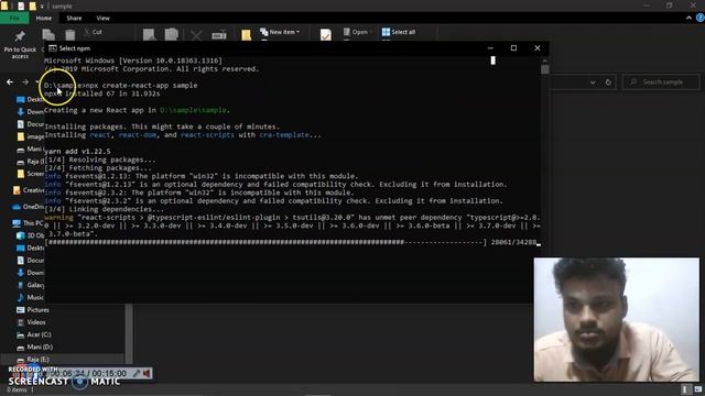 How to install React js -Tamil video смотреть онлайн