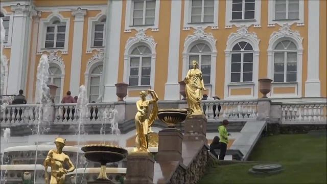 Петергоф Нижний Парк. Почти Все Фонтаны. Самостоятельное Путешествие. 2013 смотреть онлайн