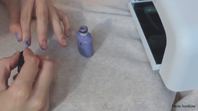 Как покрыть ногти гель лаком CND Shellac Шеллак В домашних условиях!