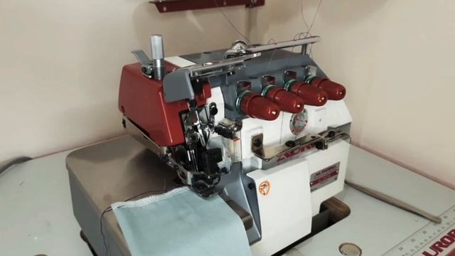 aurora a-747e . overlock sewing machine . строчка смотреть онлайн