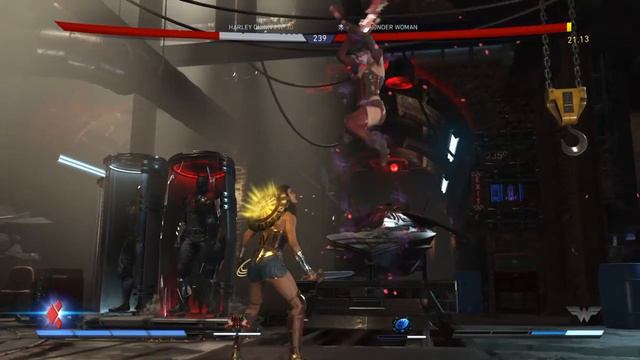 Injustice 2 - Harley Quinn VS Wonder Woman смотреть онлайн