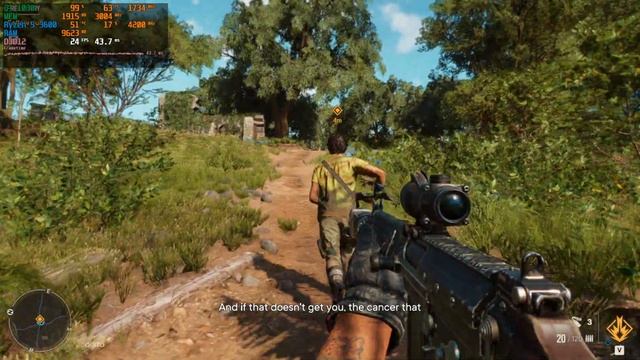 Far Cry 6 : GT 1030 2GB + Ryzen 5 3600 : 1080p - 900p - 720p +FSR смотреть онлайн