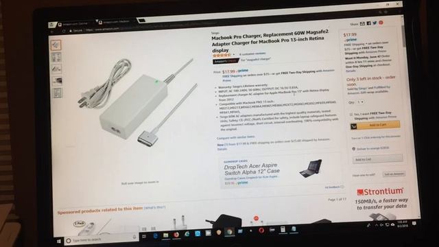 Cheap Magsafe 2 60W AC Adapter For Macbook Pro 13