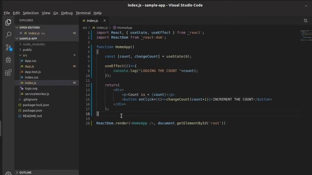 ReactJS16.8 - Effect Hooks Explained | ReactJS basics made easy смотреть онлайн