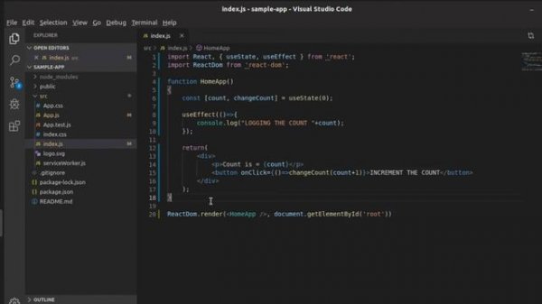 ReactJS16.8 - Effect Hooks Explained | ReactJS basics made easy
