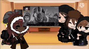 ?~реакция персонажей из "Tiny Bunny" на Куплинова(концовка с Алисой) 1 party~?