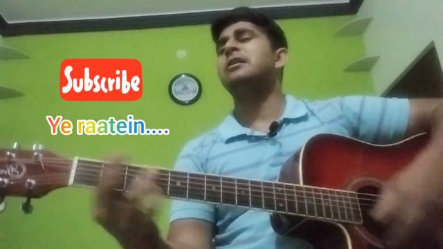 Ye raatein ye mausam- Sanam Puri Guitar Chords Lesson. #somsguitar смотреть онлайн