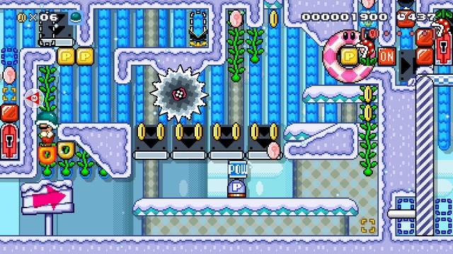 Ready Fire Aim Puzzle by Seanhip2 - Super Mario Maker 2 смотреть онлайн